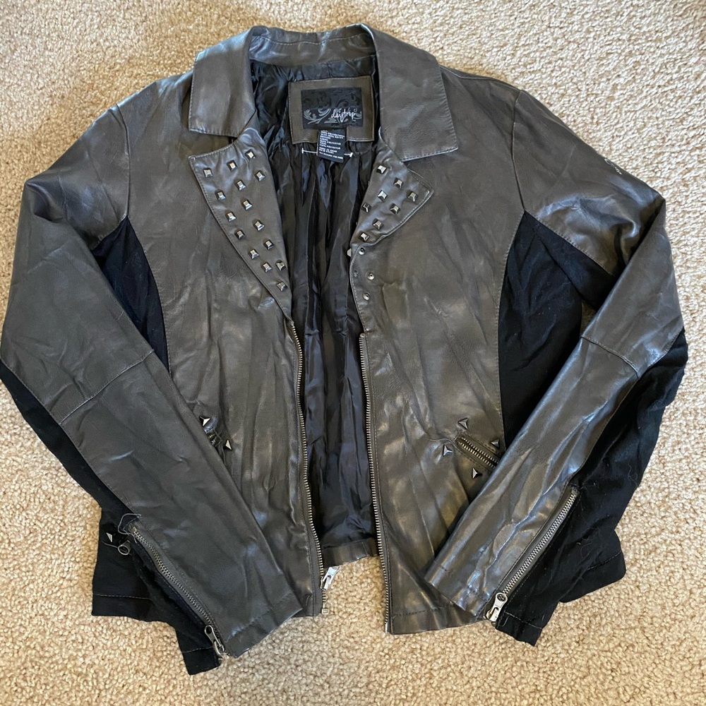 Faux Leather Jacket from Buckle